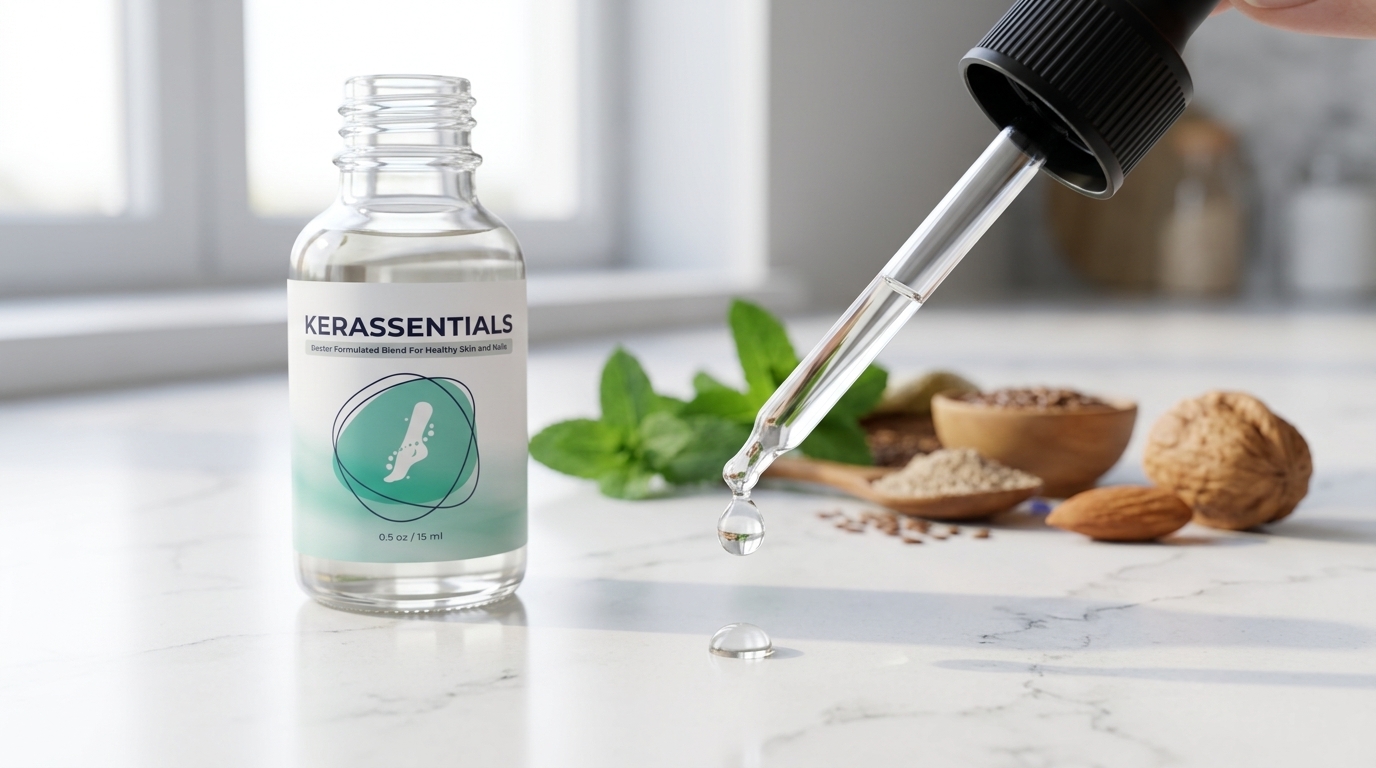 Kerassentials before and after nail treatment results