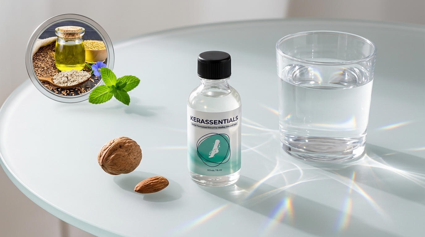 Kerassentials application instructions and daily routine