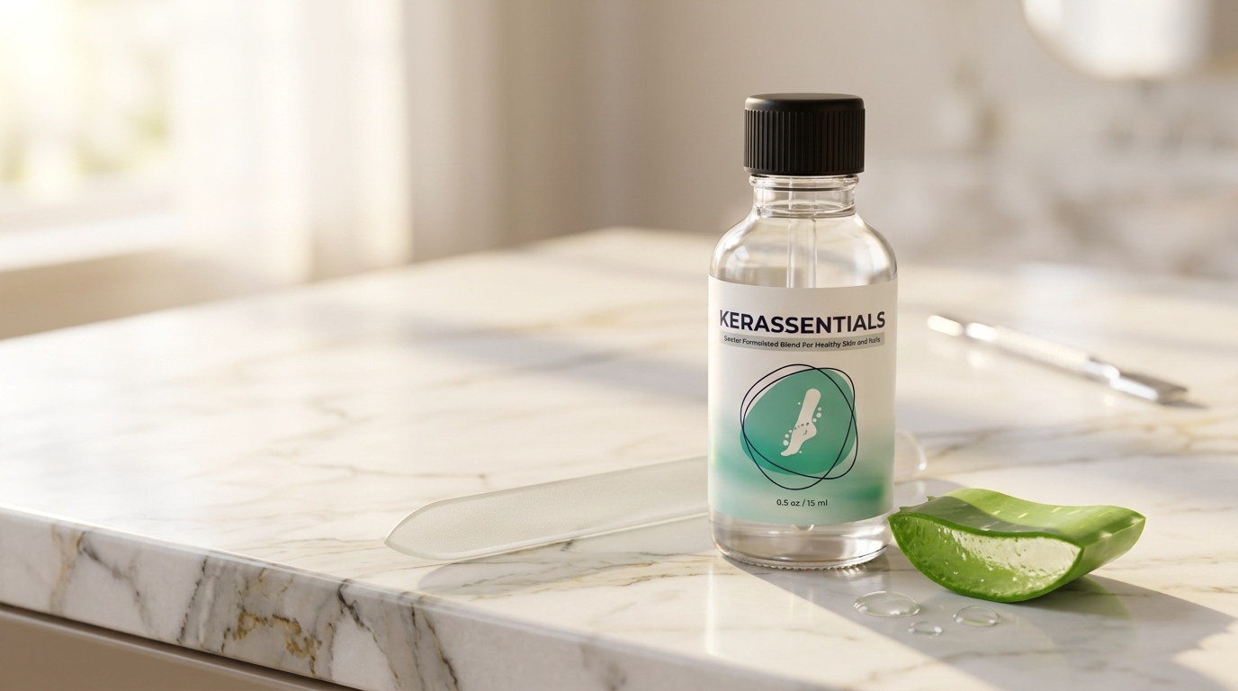 How to use Kerassentials for nail fungus