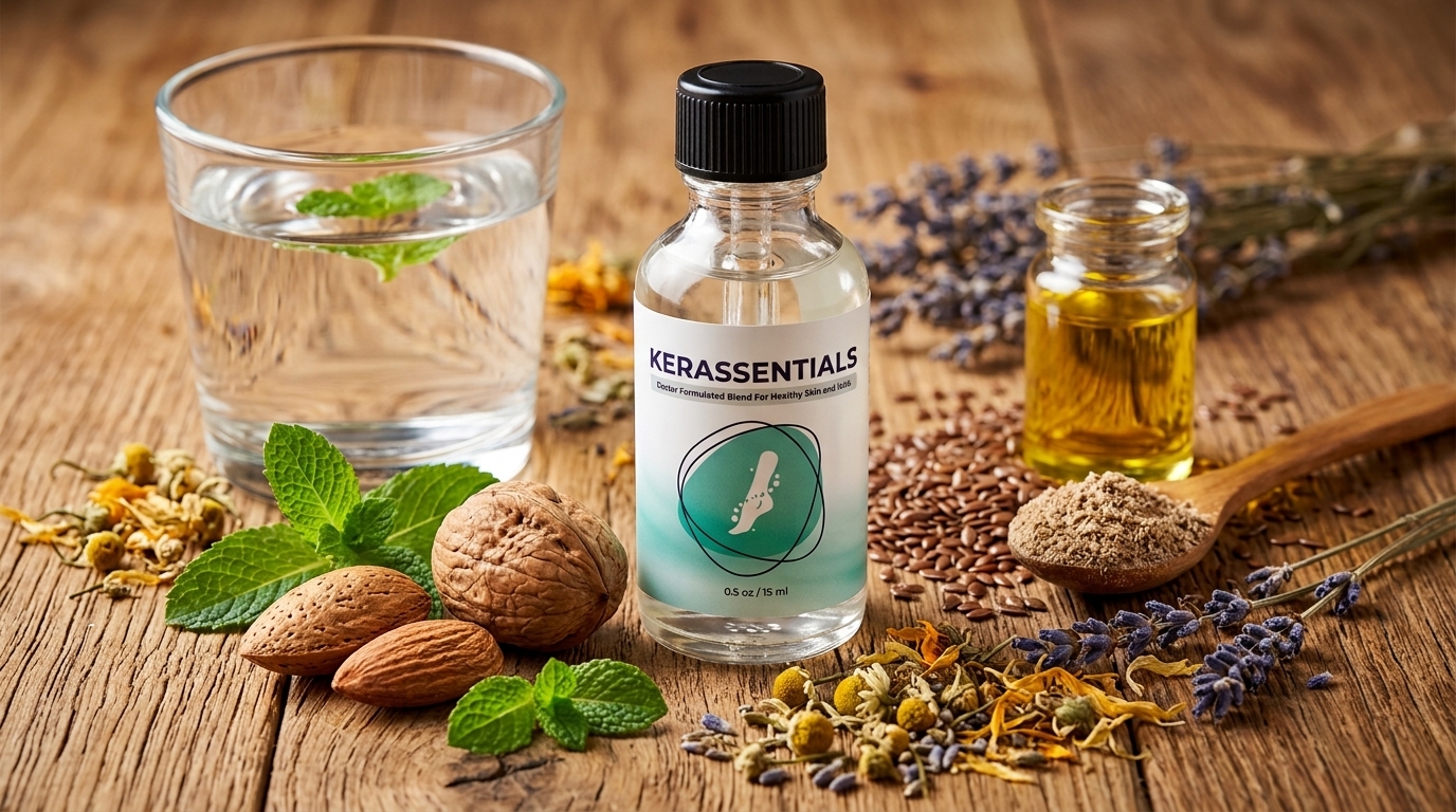 How Kerassentials targets nail fungus and supports skin recovery