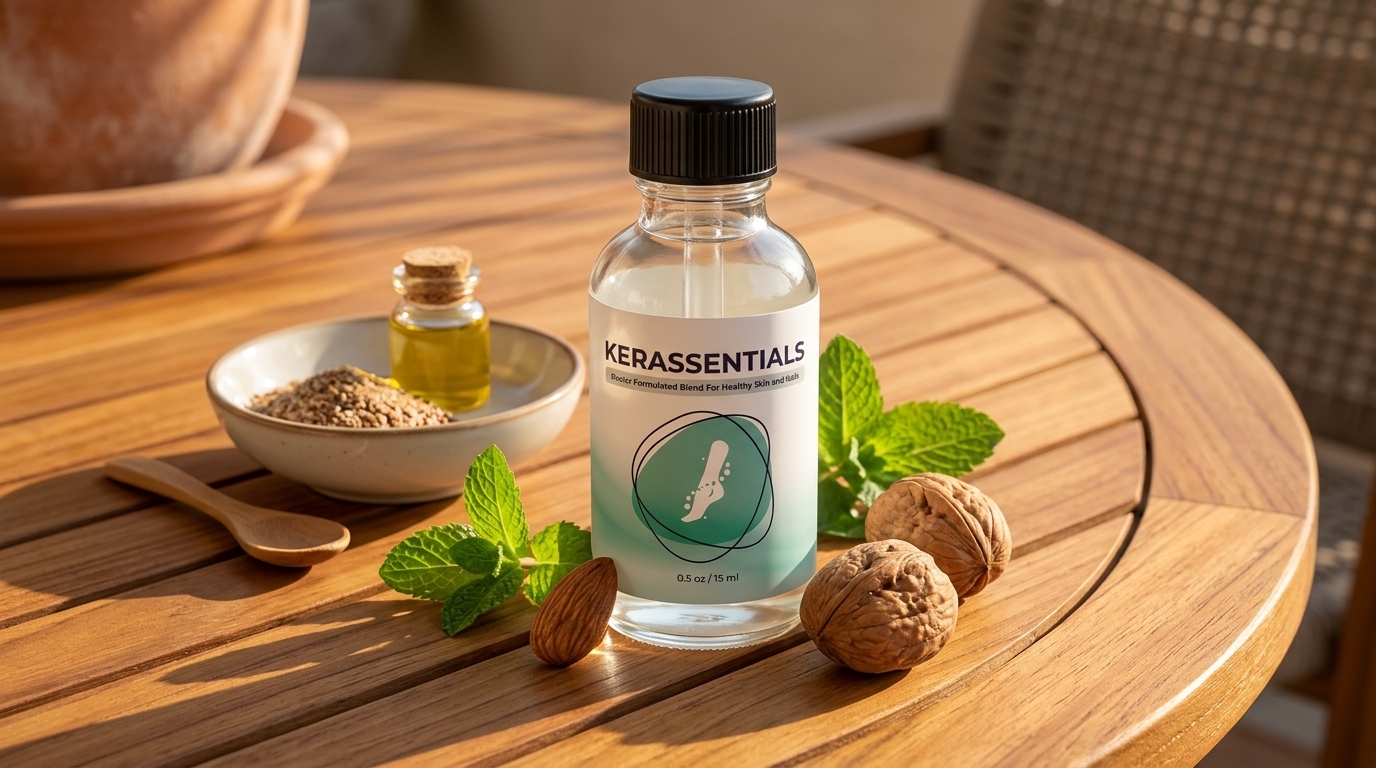 Kerassentials application for fungal nail treatment