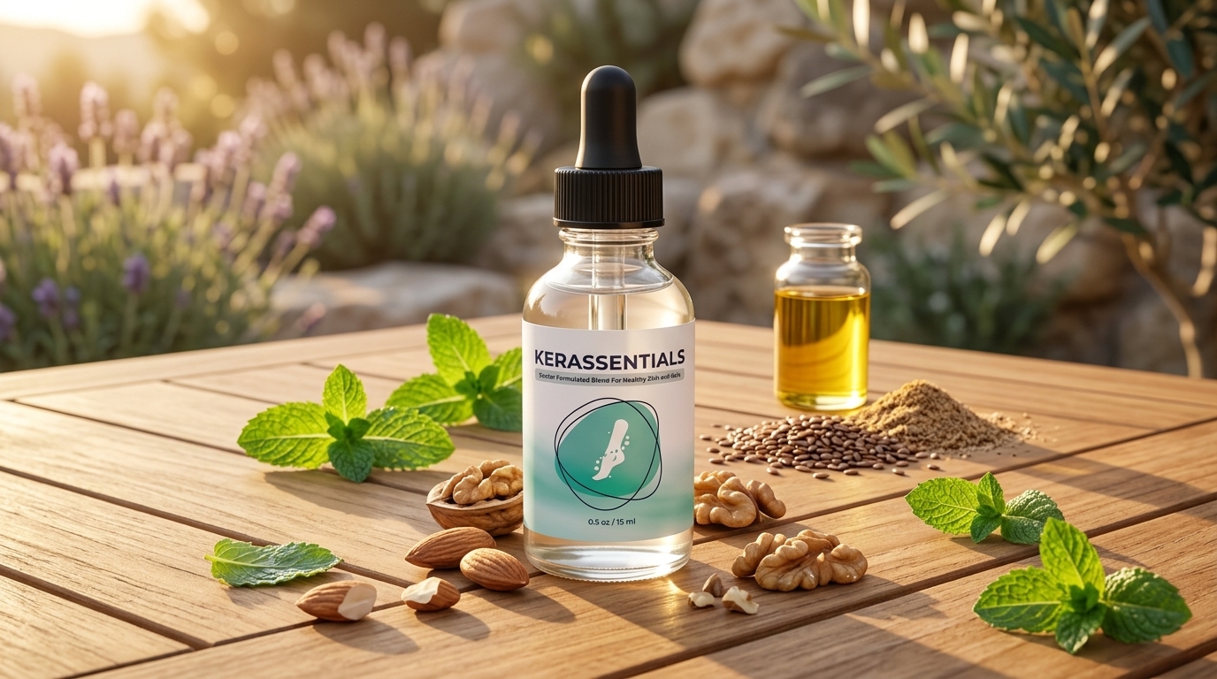 Kerassentials oil drops for nail fungus treatment
