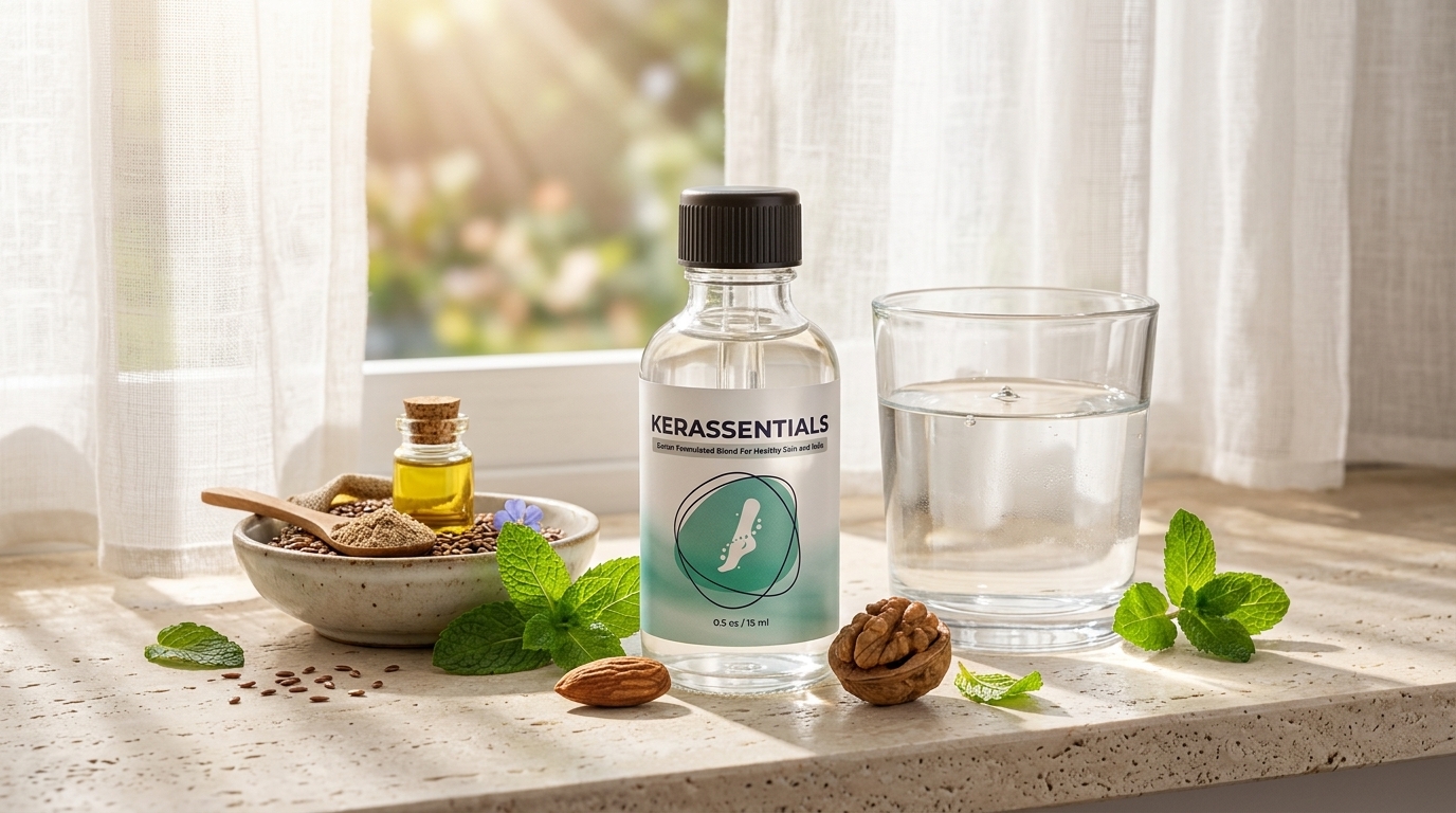 Kerassentials essential oils for nail health