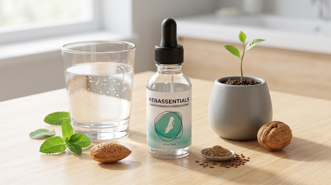 Kerassentials essential oils for nail health
