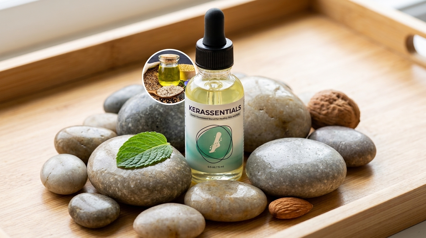 Kerassentials natural ingredient formula for nail fungus