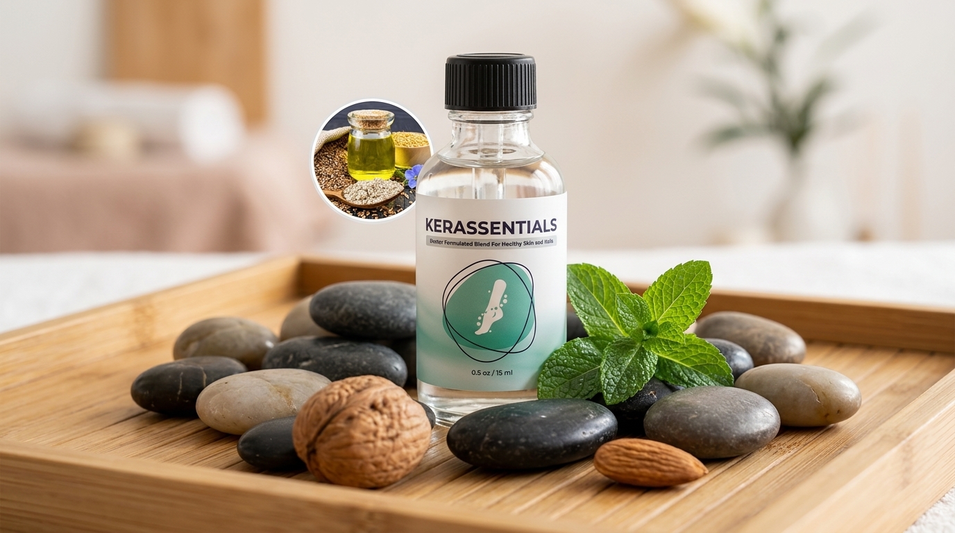 Kerassentials formula and natural antifungal drops