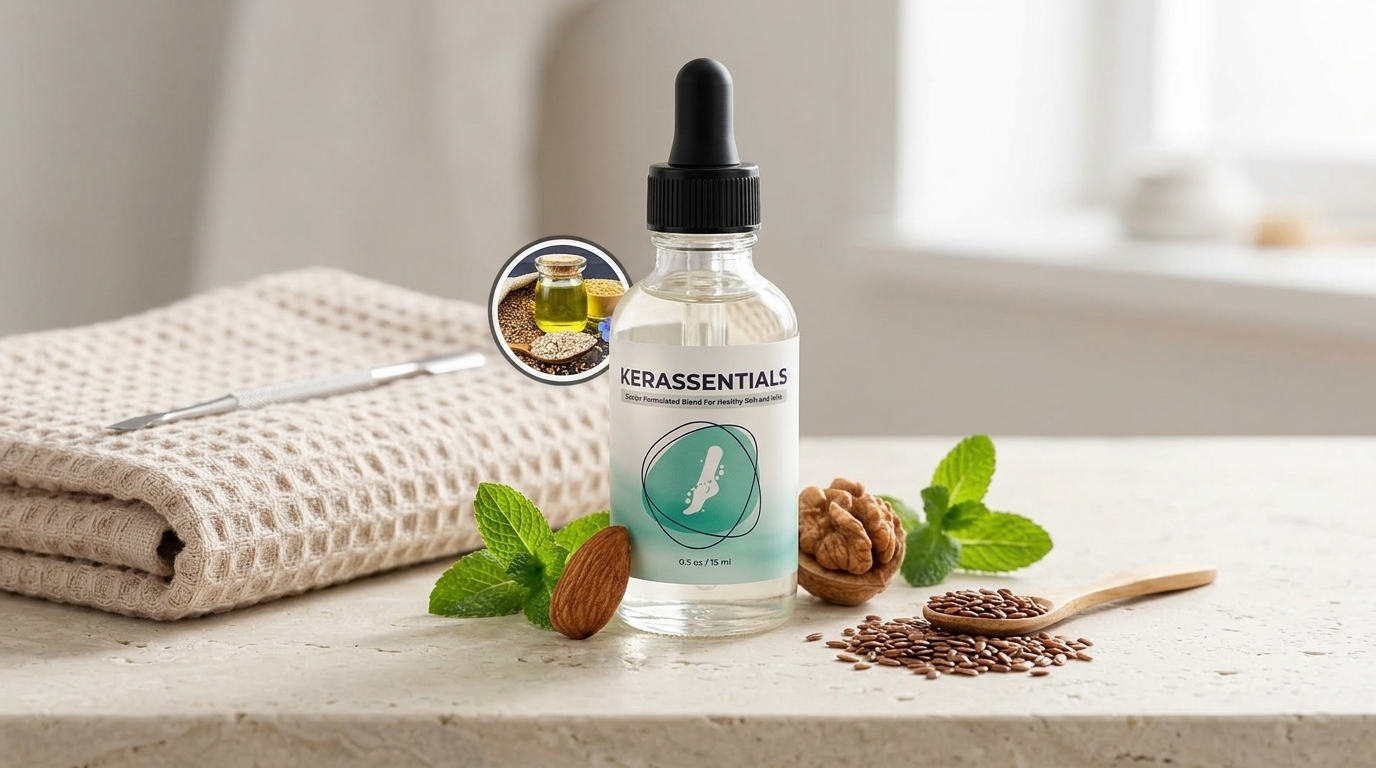 Natural oils for nail fungus treatment in Kerassentials