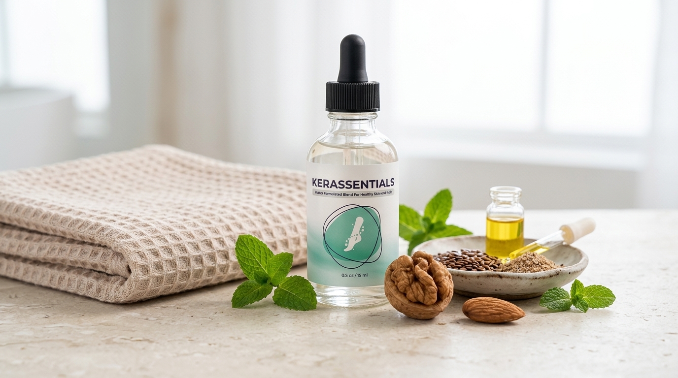 Kerassentials essential oils formula for nail health