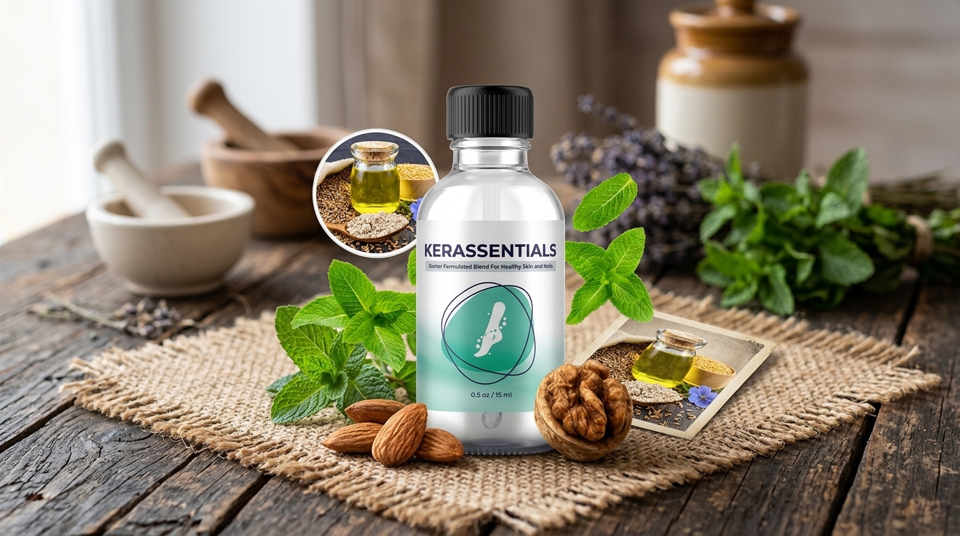 Kerassentials natural ingredients for nail fungus